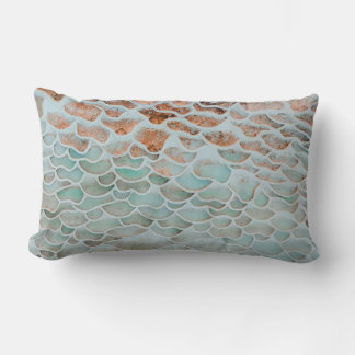 Aqua Design Pillow