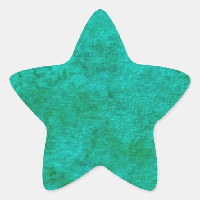 Aqua Design Star Sticker (Front)