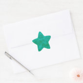 Aqua Design Star Sticker (Envelope)