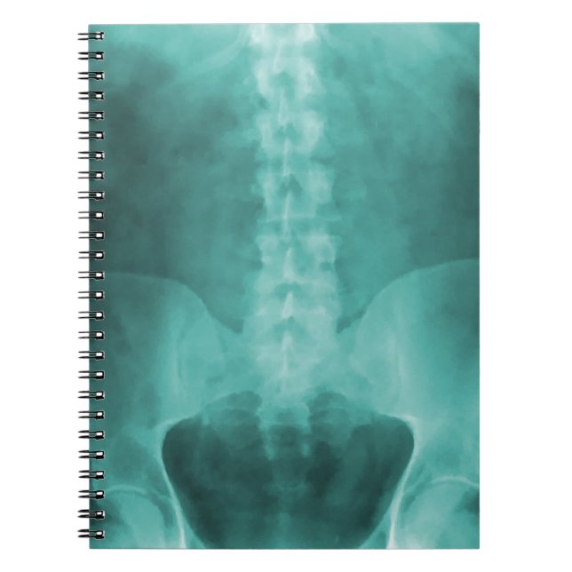 Aqua Digital X-Ray Art Notebook (Front)