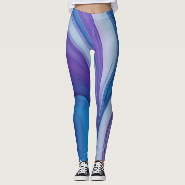 Aqua Dream Leggings (Front)