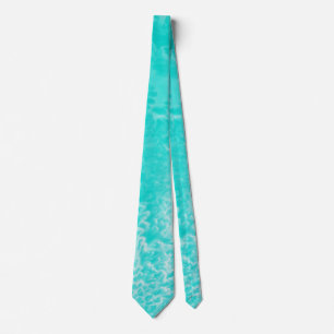 'Aqua Foam' Abstract Tie