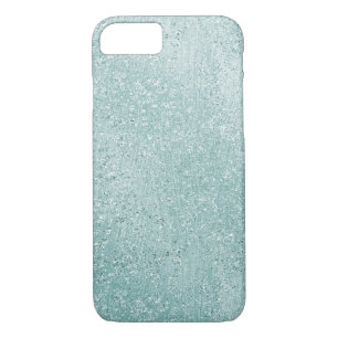 Aqua Glitzy Ombre iPhone 8/7 Case