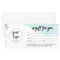 Aqua Gold Business Gift Certificate With Logo