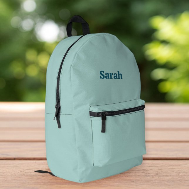 Aqua-Green Backpack - Elegant and Versatile (Creator Uploaded)