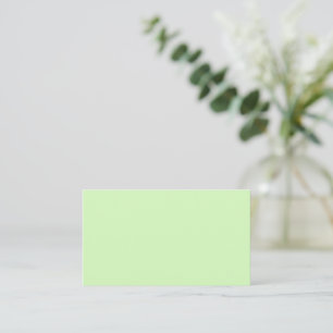 Aqua Green Business Card