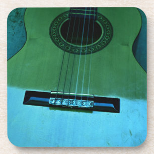 Aqua Guitar Coaster