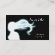 Aqua Hair Salon businesscards