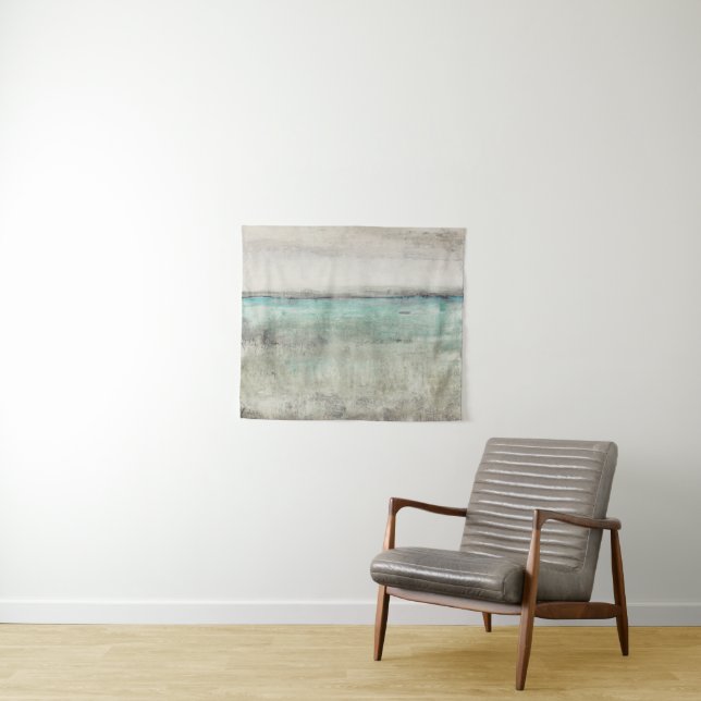 Aqua Horizon Tapestry (In Situ (Horizontal))