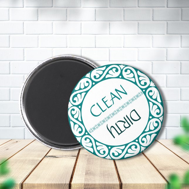 Aqua Infinity Scroll Pattern Magnet (Creator Uploaded)