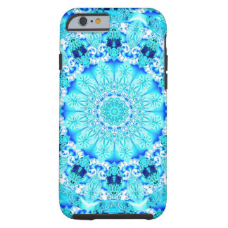 Aqua Lace, Delicate Tough iPhone 6 Case