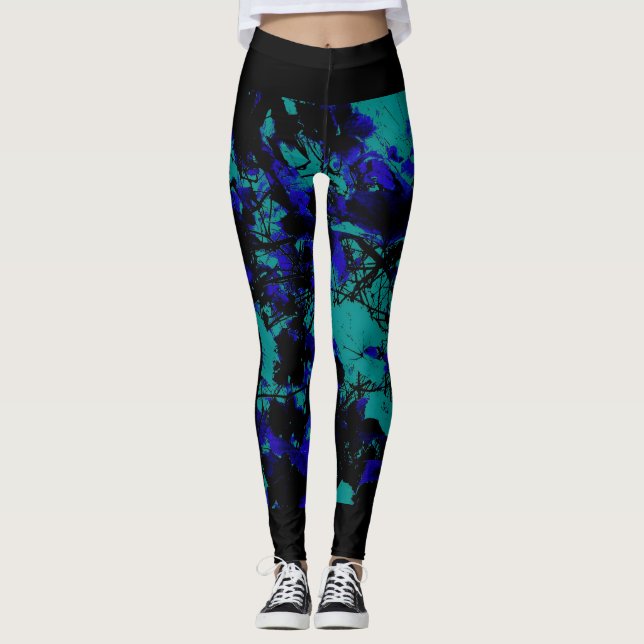 Aqua Leggings (Front)