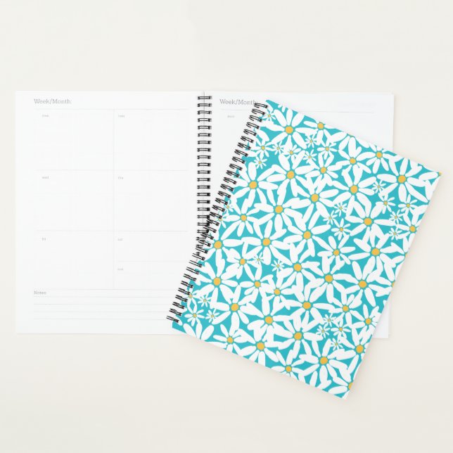 Aqua Make My Daisy Planner (Display)