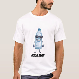 Aqua Man Funny Brainrot Water t shirt
