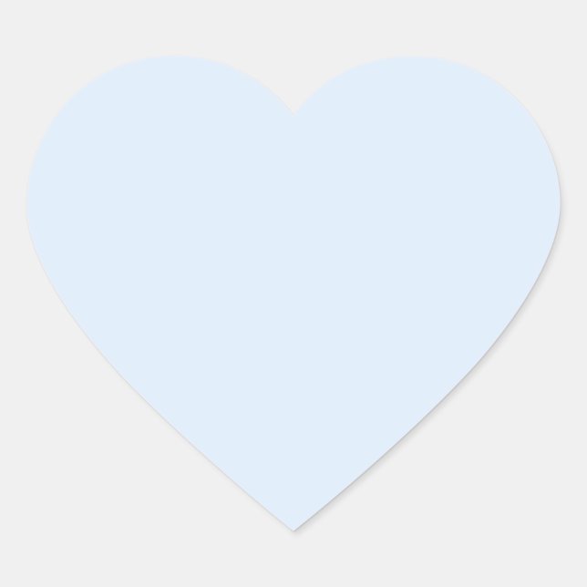 Aqua Mint Heart Stickers (Front)