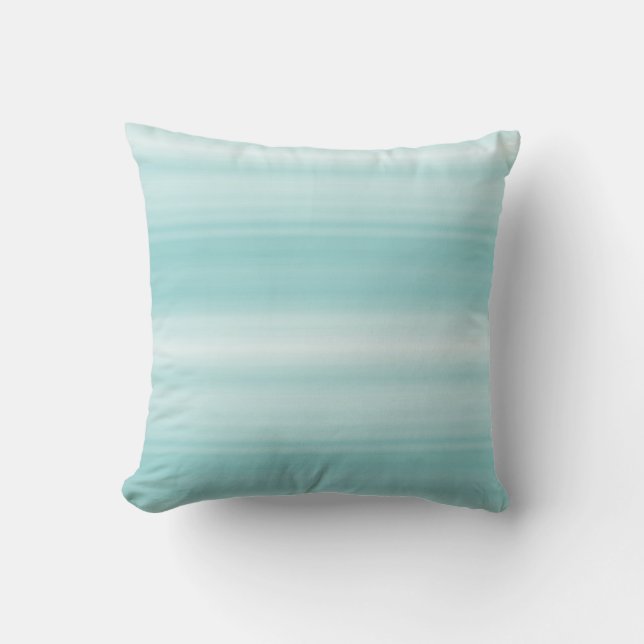 Aqua Mint White      Cushion (Front)