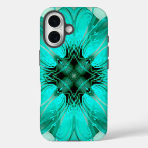 Aqua Modern Translucent Design Phone Cover