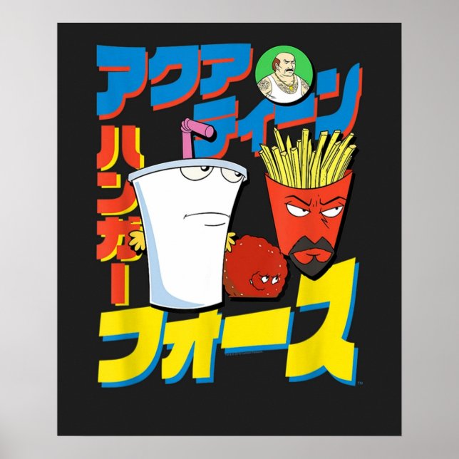Aqua n Hunger Force Japanese Comic  Poster (Front)