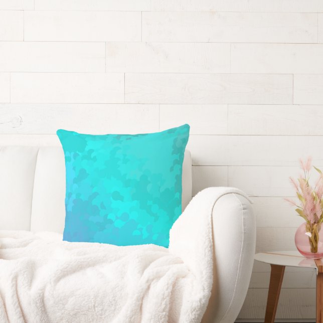 Aqua Ombre Cushion (Couch)