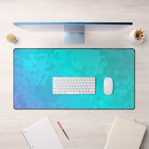 Aqua Ombre Desk Mat
