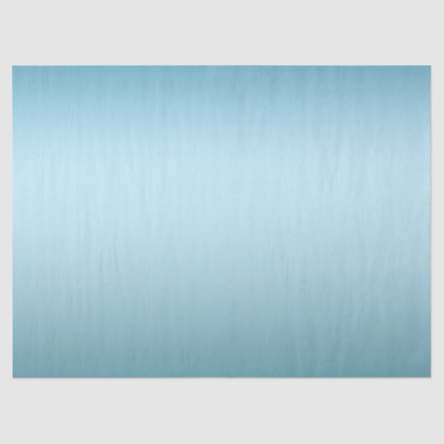 Aqua Ombre Tissue Paper (Front)