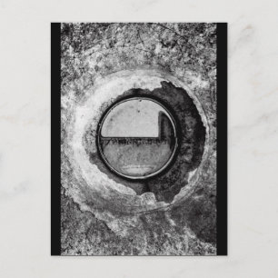 "Aqua Orb Grey" JTG Art Postcard