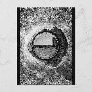 "Aqua Orb Grey" JTG Art Postcard