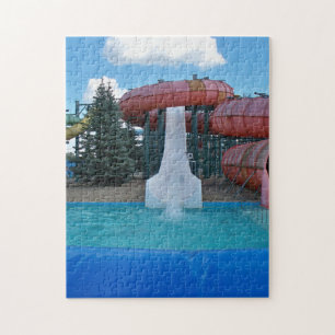 Aqua Park Water Slide Jigsaw Puzzle