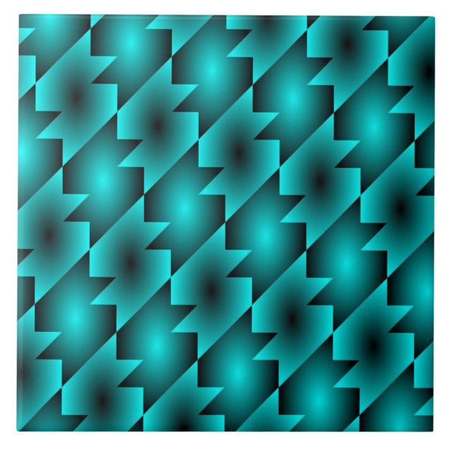 AQUA PATTERN DESIGN CERAMIC TILE (Front)