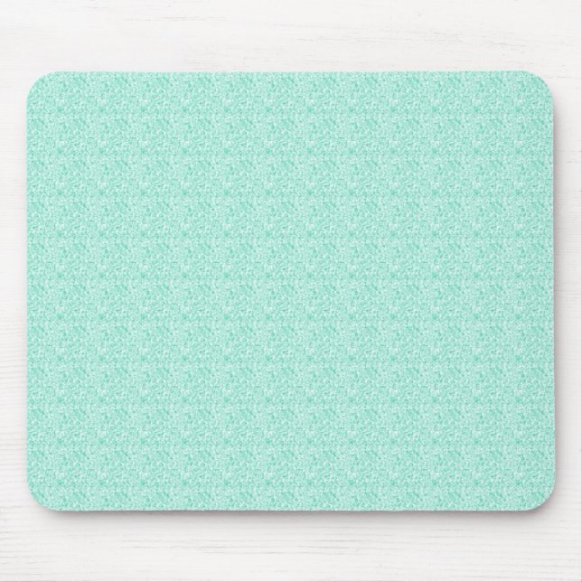 Aqua Pattern Mouse Pad (Front)