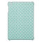 Aqua Quatrefoil Clover Pattern