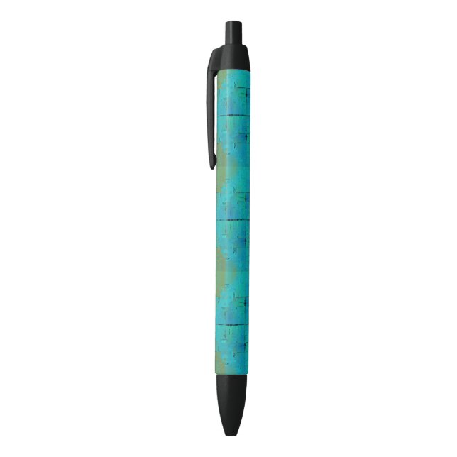 Aqua Resonance  Black Ink Pen (Top (Vertical))