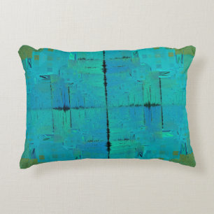 Aqua Resonance  Decorative Cushion