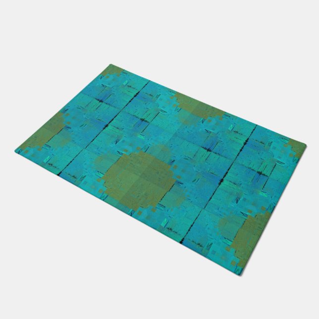 Aqua Resonance  Doormat (Angled)