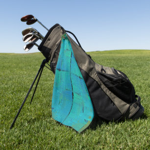 Aqua Resonance Golf Towel