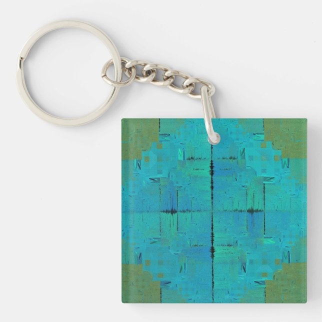 Aqua Resonance  Key Ring (Front)