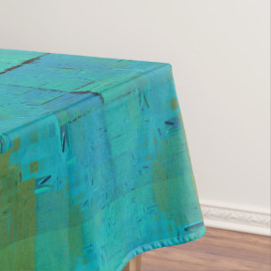 Aqua Resonance Tablecloth