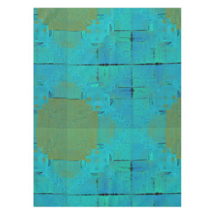 Aqua Resonance  Tablecloth