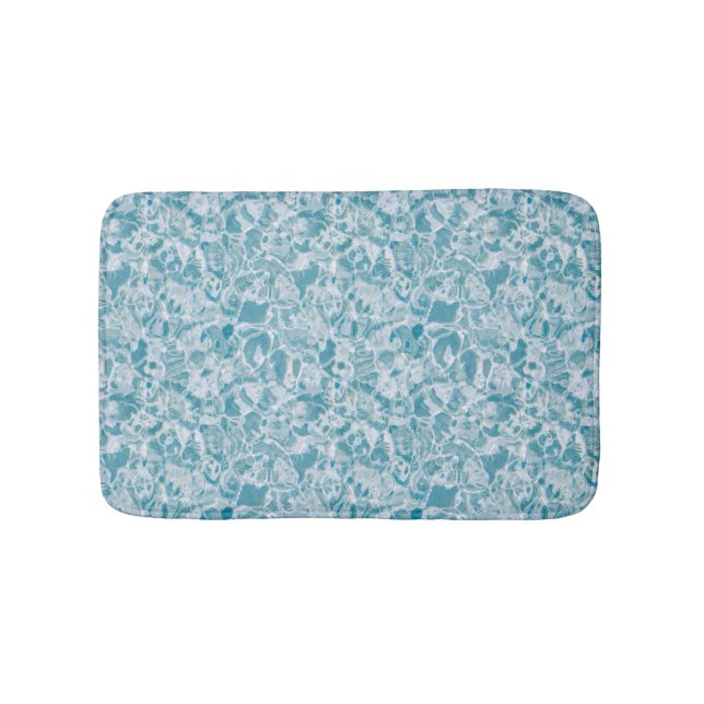 Aqua Ripple Bath Mat (Front)