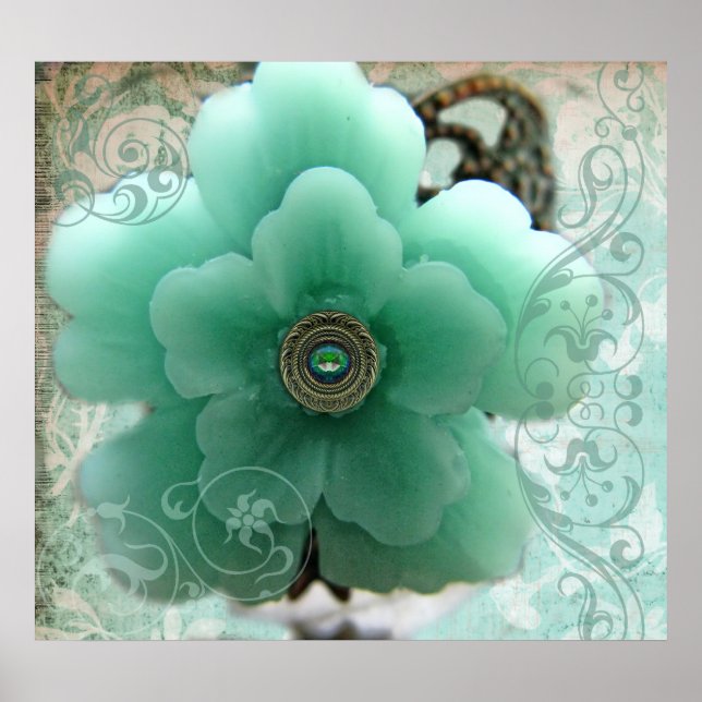 Aqua Sakura Poster (Front)