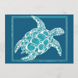 Aqua Sea Turtle Invite 2