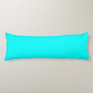 Aqua (solid colour) body cushion