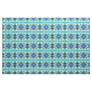 Aqua summer fabric