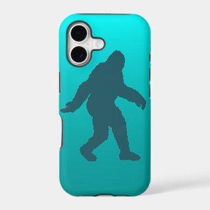 Aqua teal fade bigfoot artistic iphone 5 case