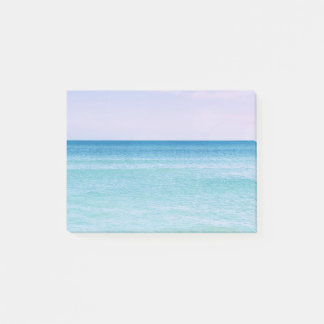 Aqua Teal Lavender Ocean Waves Tropical Beach Post-it Notes
