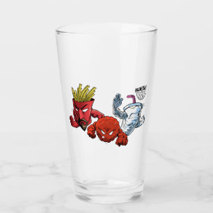 Aqua Teen Hunger Force Anime Graphic Glass