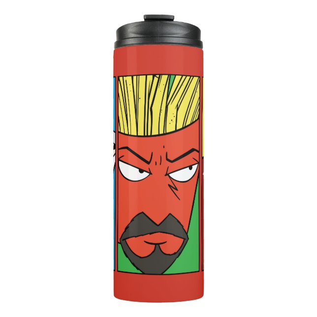 Aqua Teen Hunger Force Character Panel Graphic Thermal Tumbler (Front)