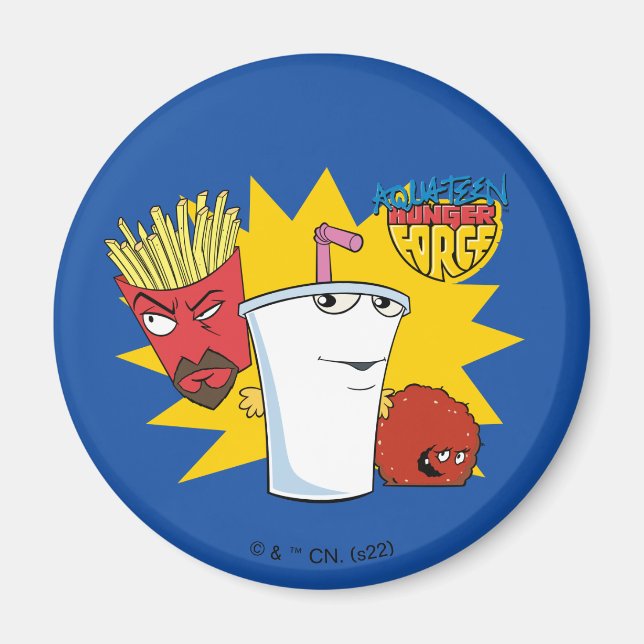 Aqua Teen Hunger Force Explosive Graphic Magnet (Front)