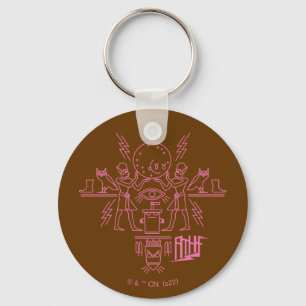 Aqua Teen Hunger Force Hieroglyphics Key Ring