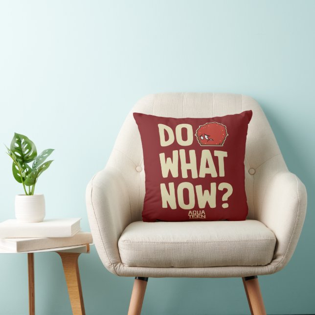 Aqua Teen Hunger Force Meatwad "Do What Now?" Cushion (Chair)